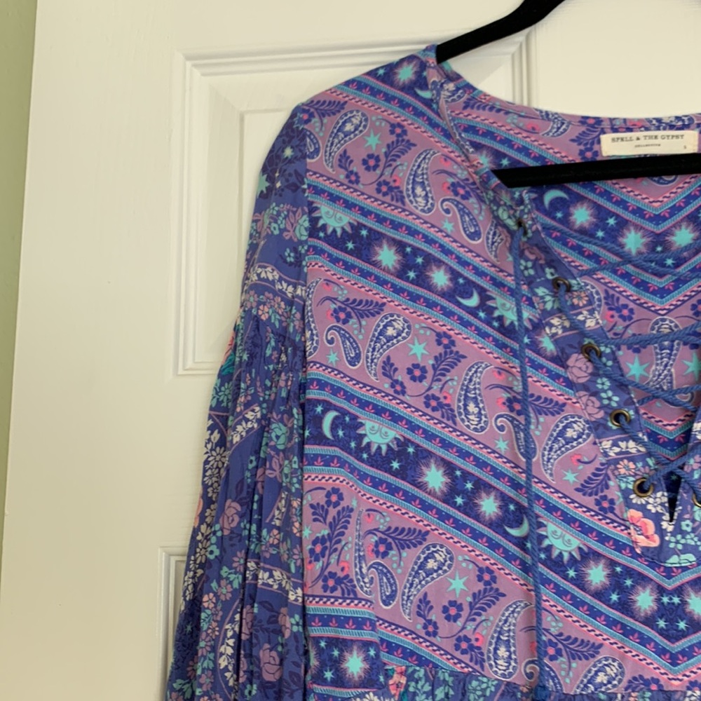 Spell & The Gypsy Collective City Light Celestial blouse - Picture 5 of 15
